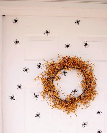 DIY Halloween decoration magnetic spider