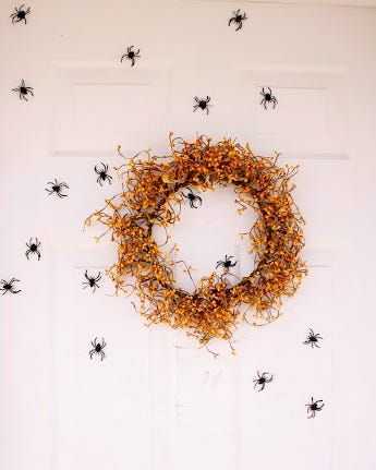 DIY Halloween decorations DIY Magnetic Spiders Halloween Decorations