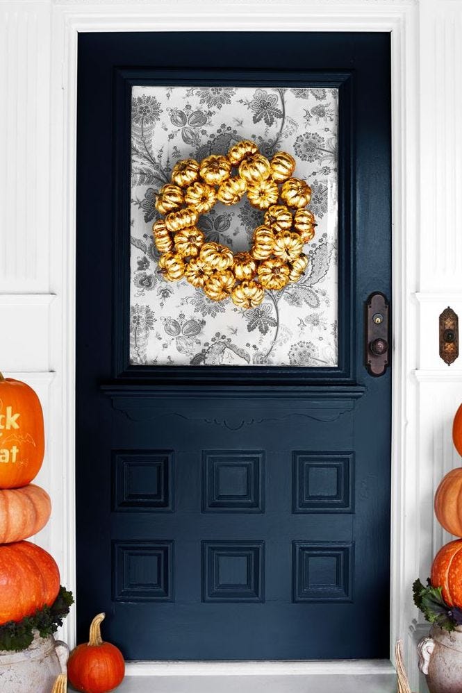 20 crafty days of halloween) front door spooky eyes - See Vanessa