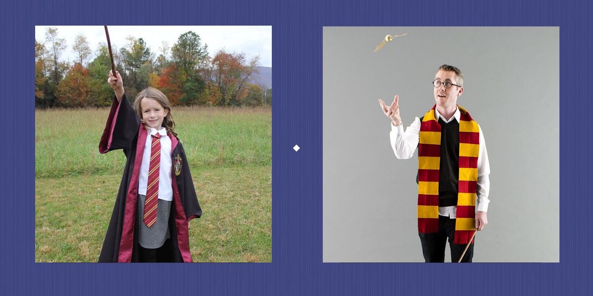 5 pcs Enfants Adulte Cosplay Costume Harry Potter Costume Outfit