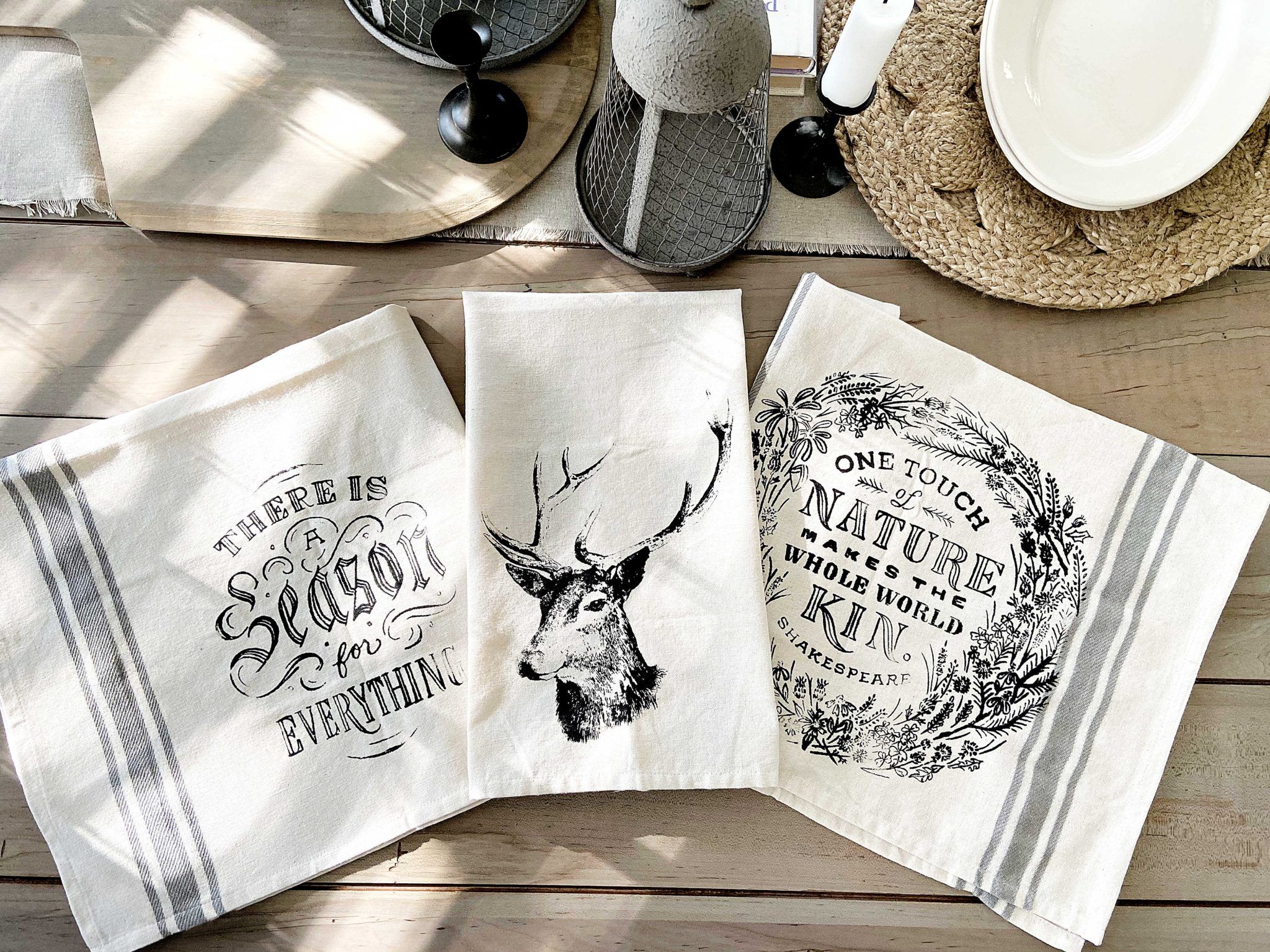 Funny Kitchen Decor gift for women, tea towel, Holiday Gift for