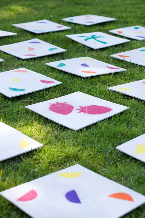 diy lawn matching game best outdoor games