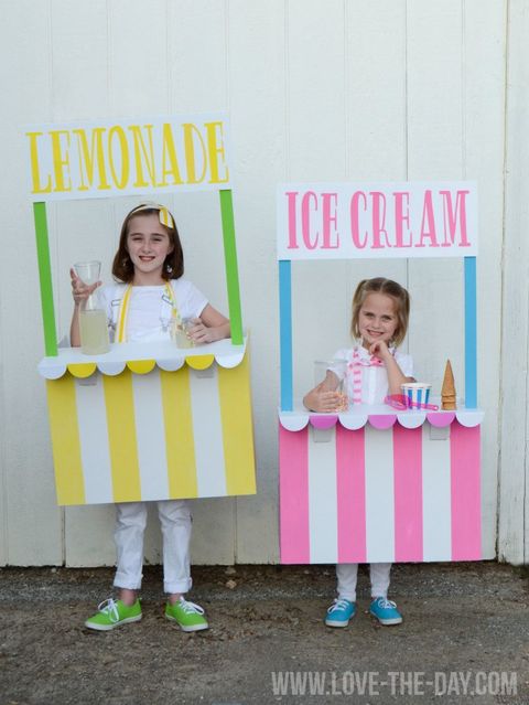 lemonade ice cream stand halloween costumes