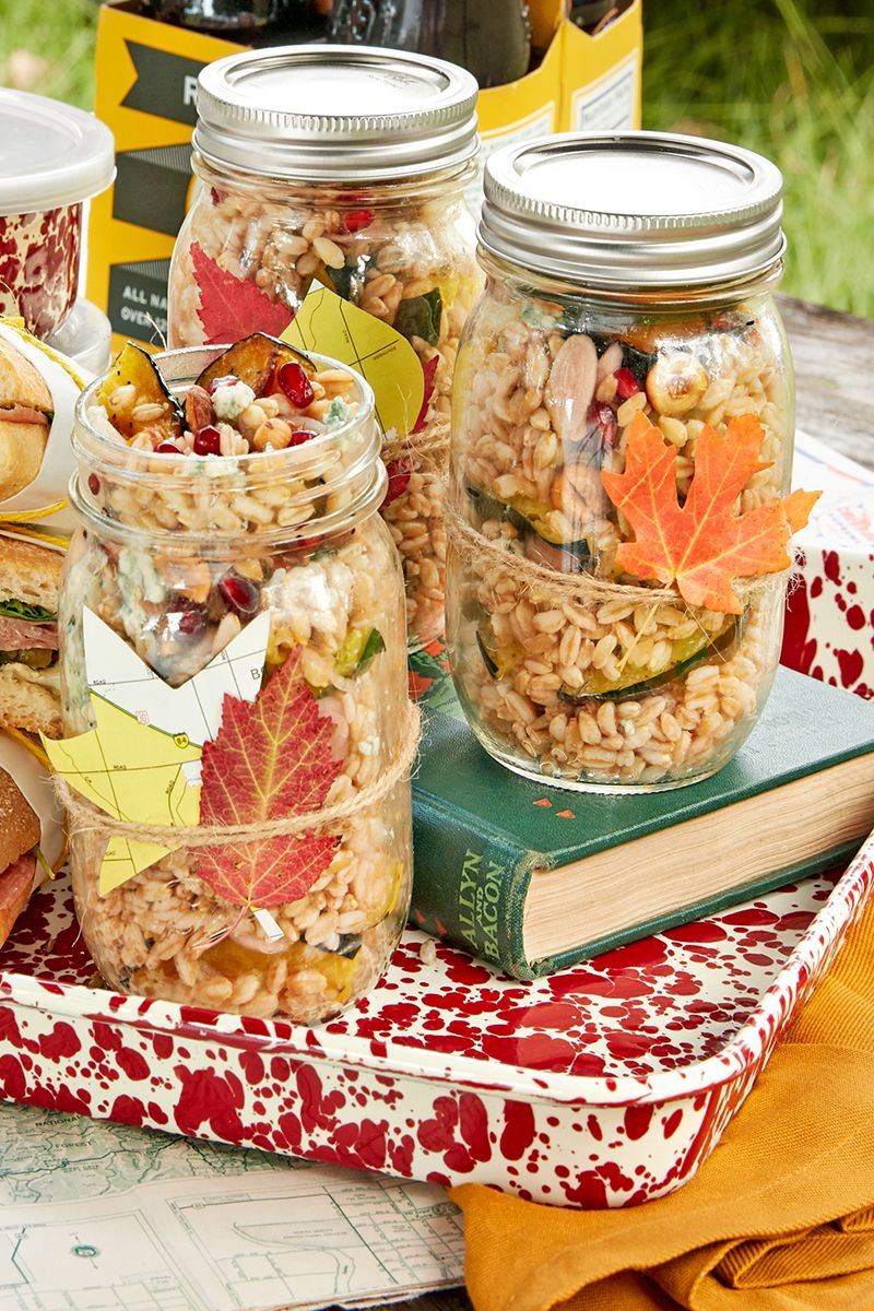 Fall Decorated Jars Three Ways - DIY Beautify - Creating Beauty at Home