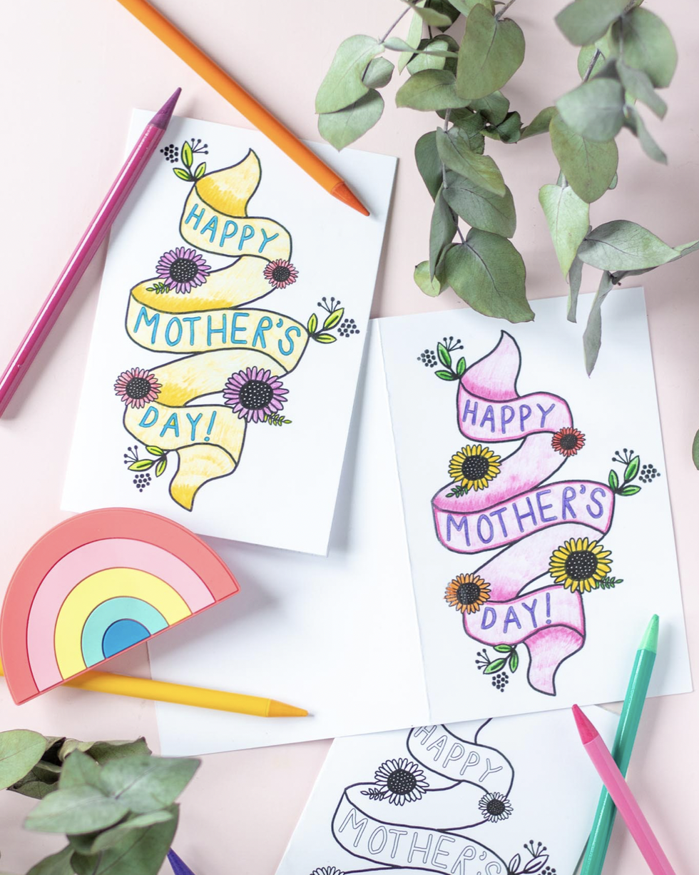43 DIY Mother's Day Cards - Homemade Mother's Day Cards and Gifts