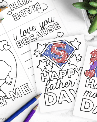 printable mother's day card ideas for kids