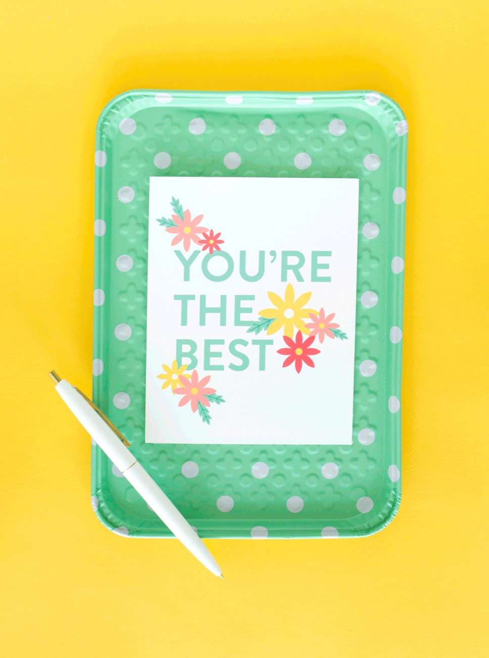 DIY Mother's Day Card, You Are the Best