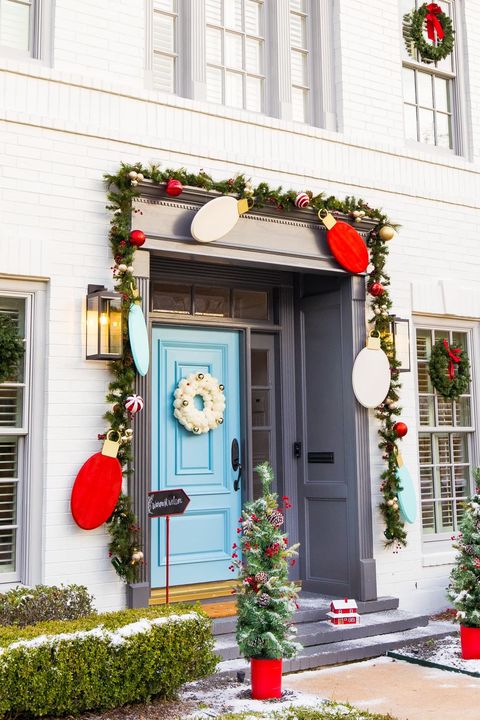 56 Diy Outdoor Christmas Decorations - Best Holiday Porch Decor