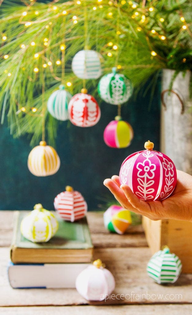 diy paper ornaments