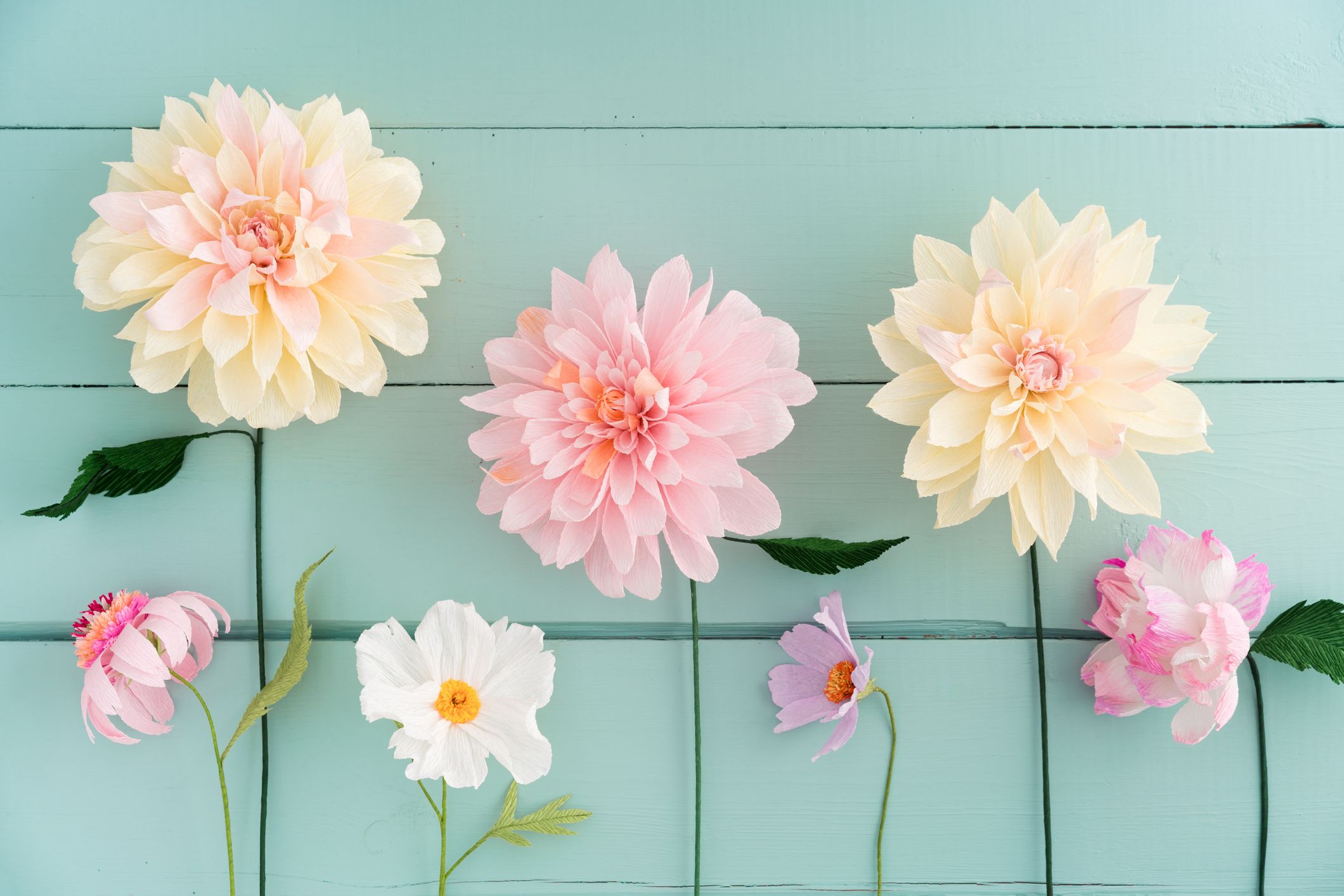 How To Make Tissue Paper Flowers For A Beautiful Backdrop