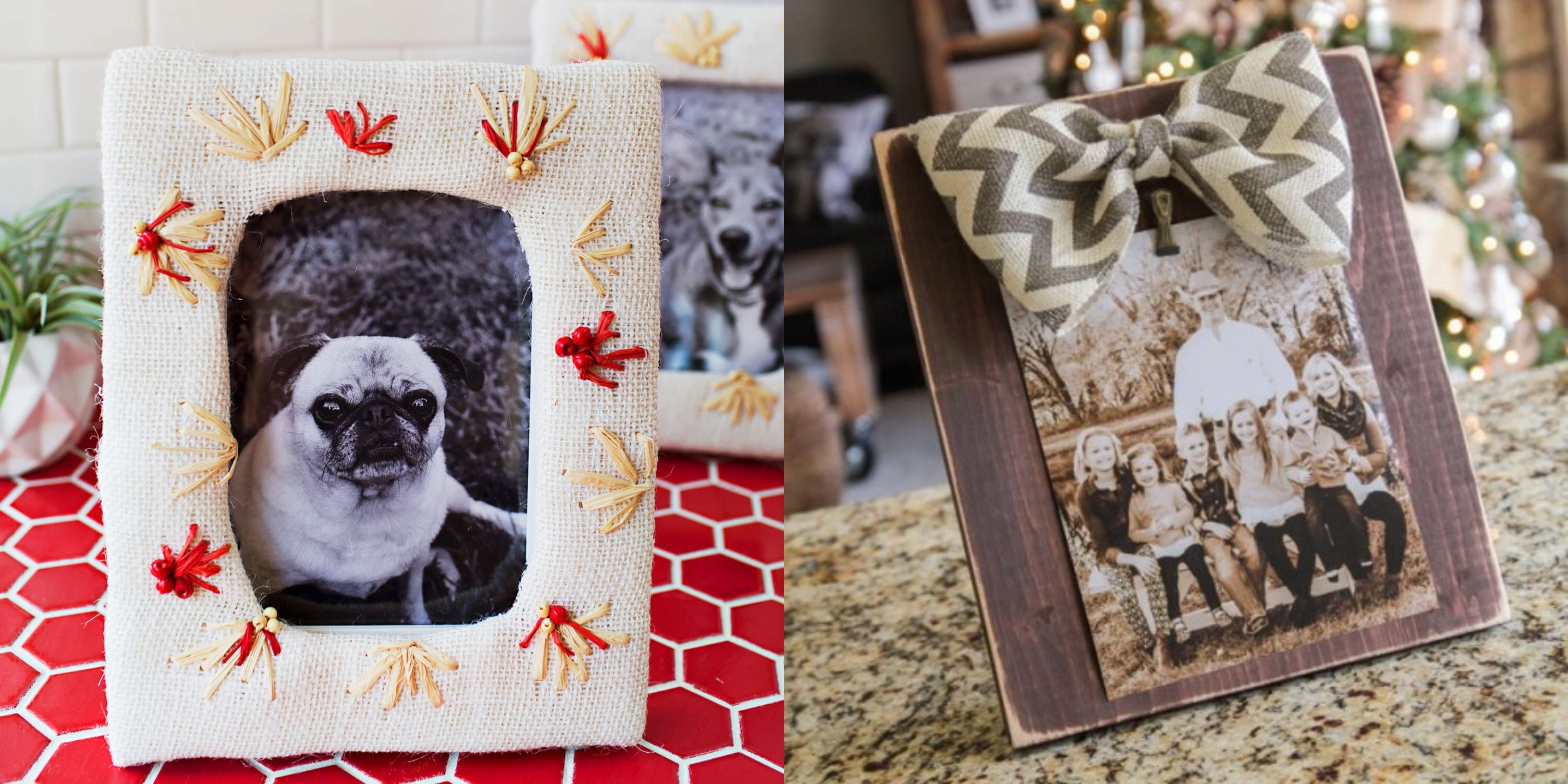 16 DIY Picture Frame Ideas - How to Make a Wooden Picture Frame