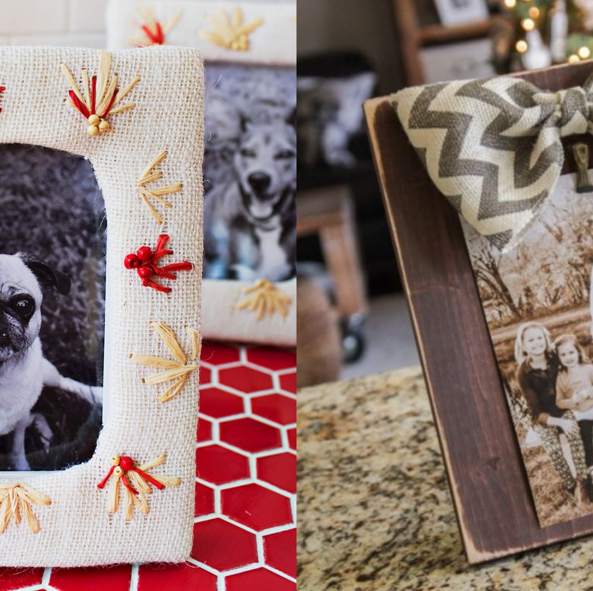 16 DIY Picture Frame Ideas - How to Make a Wooden Picture Frame