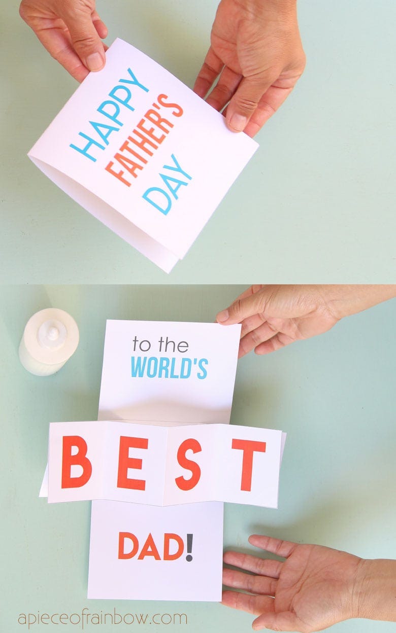 44 Best Father's Day Crafts for Kids - Homemade DIY Gifts for Dad