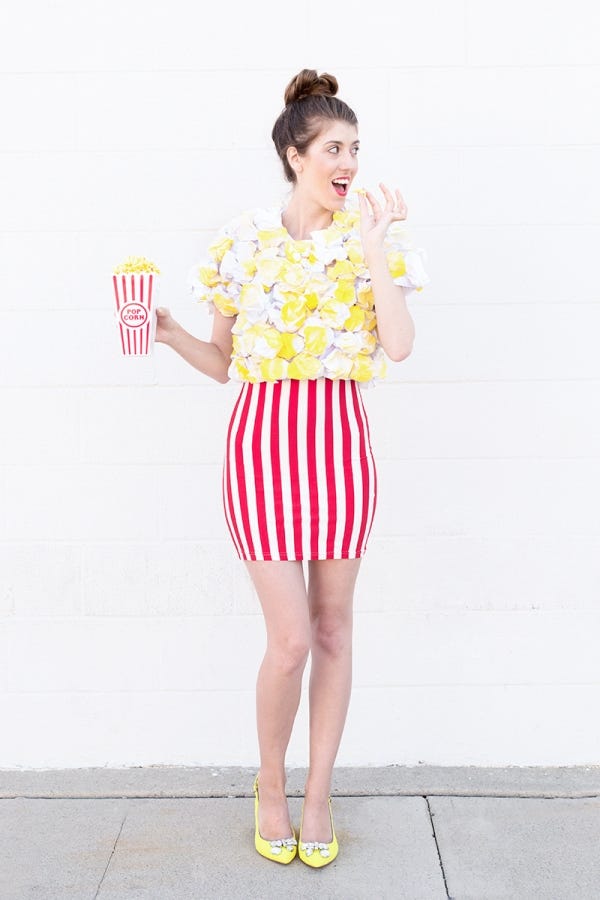 Popcorn Emoji Costume