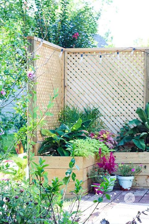 planter and privacy garden best fence ideas