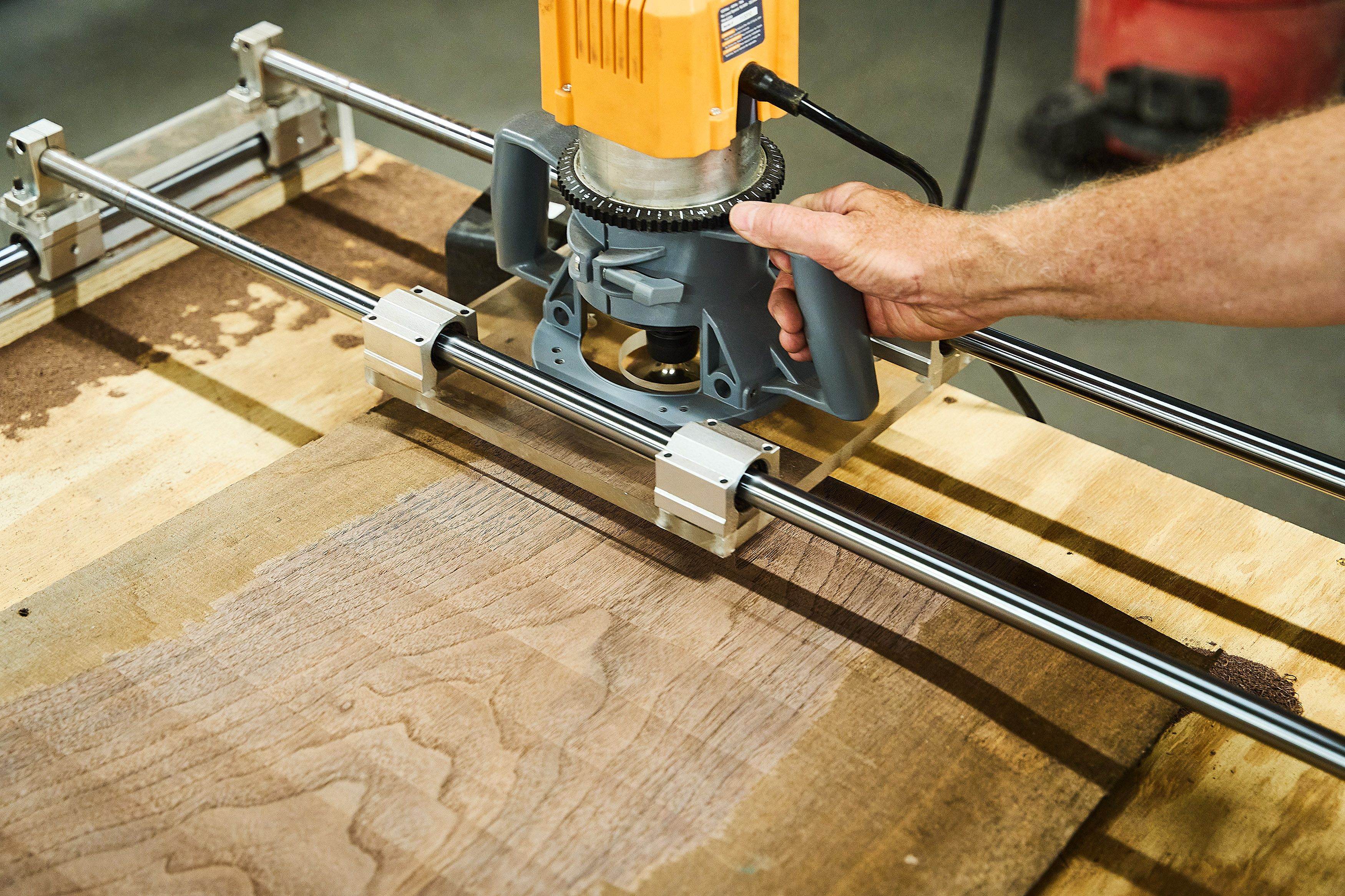 DIY Router Sled to Flatten Wood Slabs Pop Mech Projects