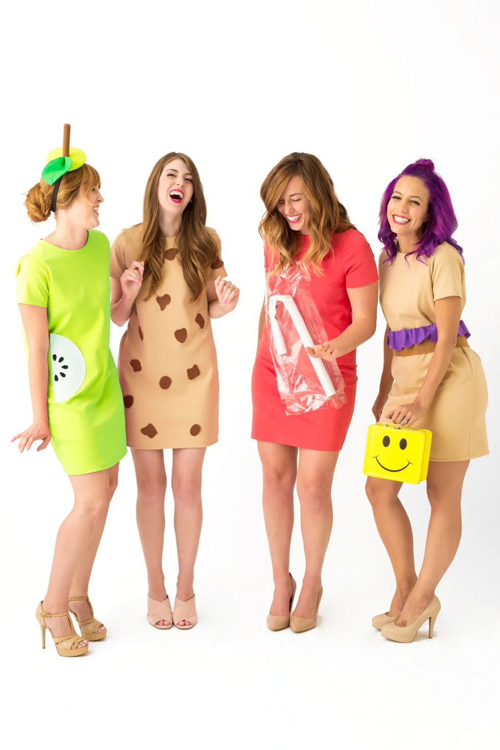 Adult M&M Group Costume Set of 4