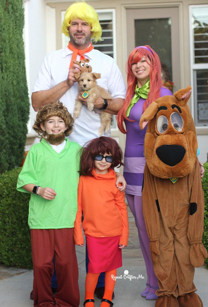 scooby doo characters costumes homemade