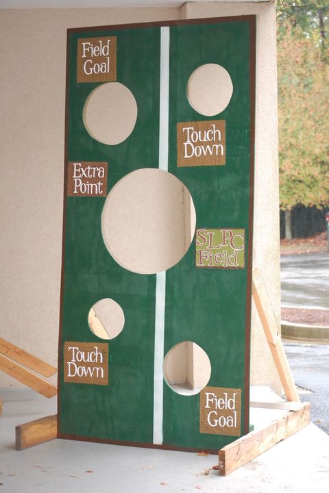 super bowl party games like football toss