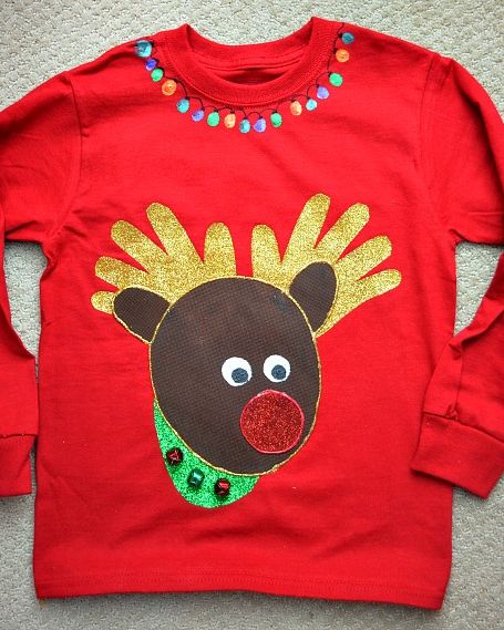 Make your own light-up holiday sweater