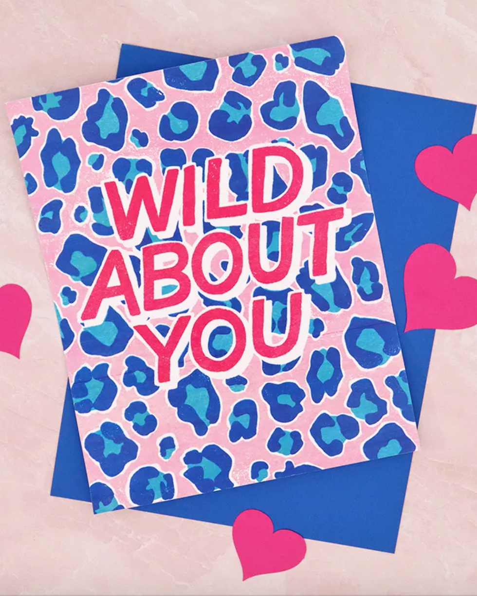 diy valentines day cards wild about you