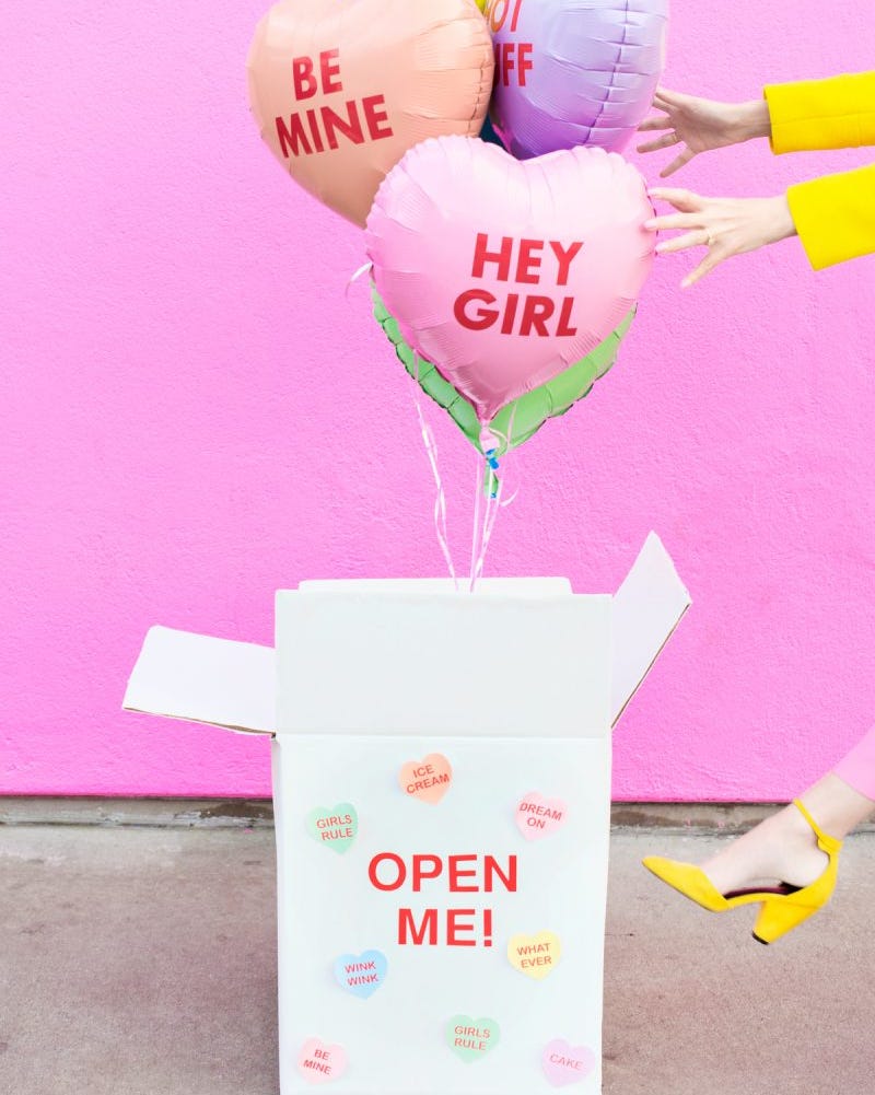 Sweet Valentine Balloon Gift Ideas to Surprise Your Loved One - DIY Valentine Balloon Gift Ideas