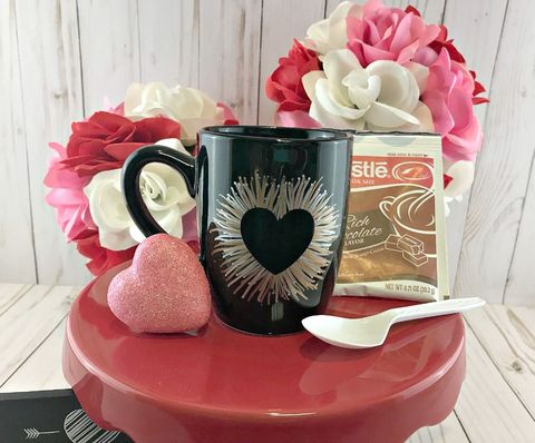 diy valentines day mug