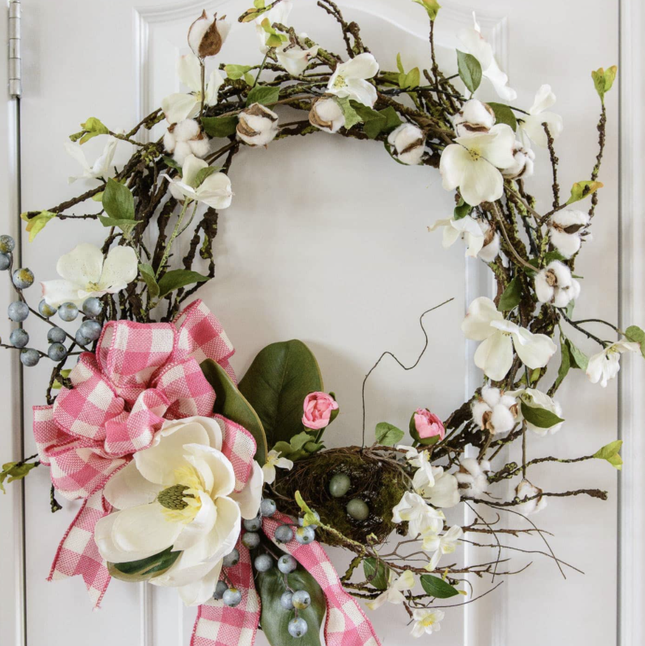 diy valentine's wreaths magnolia wreath
