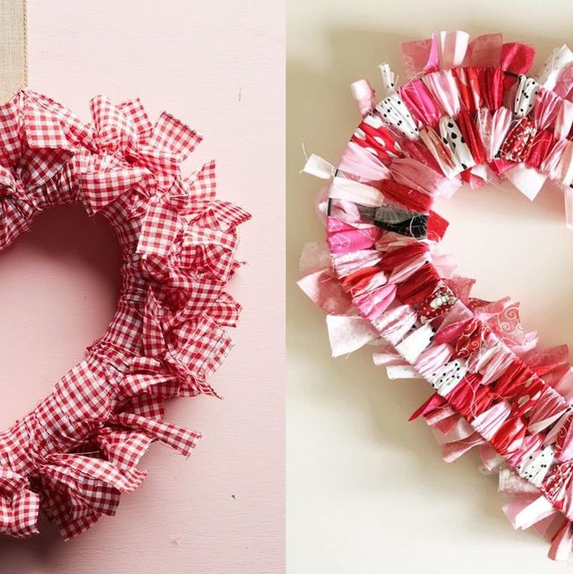 52 DIY Valentine\'s Day Wreaths - Homemade Door Decorations for ...