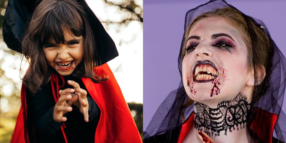 diy female vampire costume