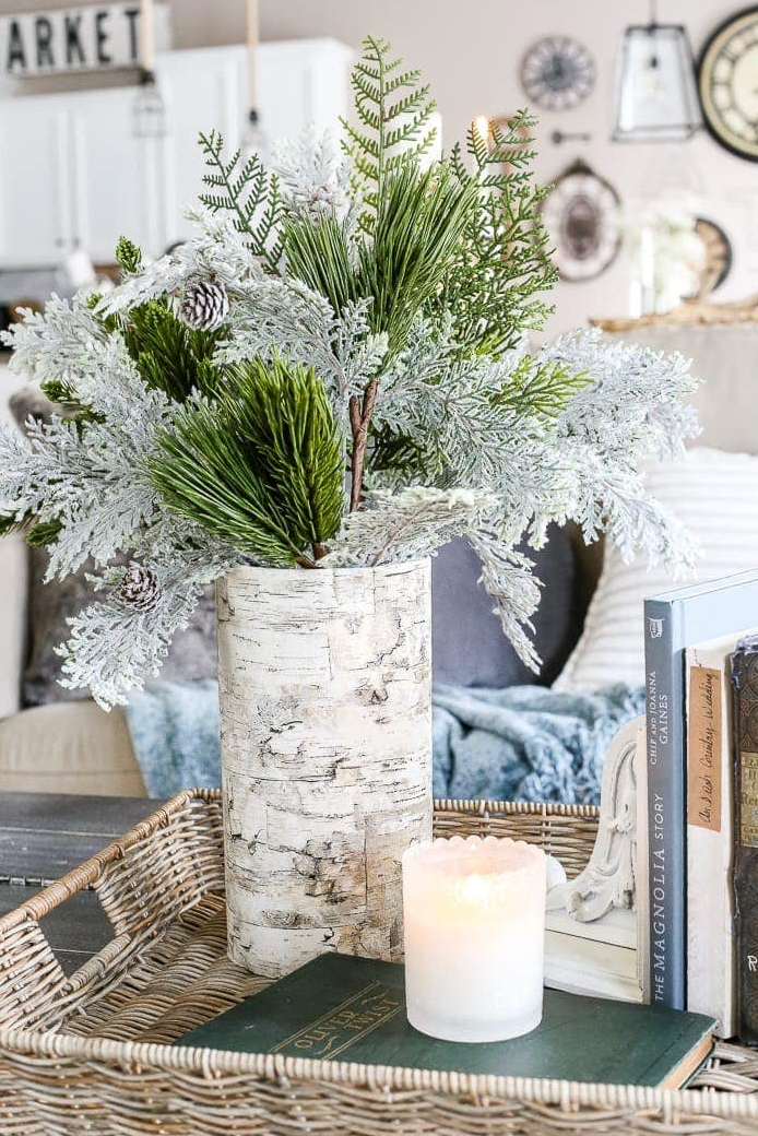 diy wedding decorations birch bark vase