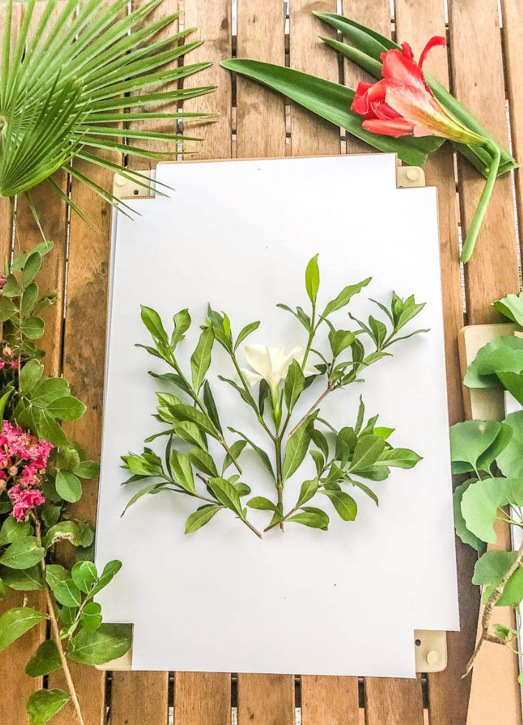 diy wedding decorations pressed flower art