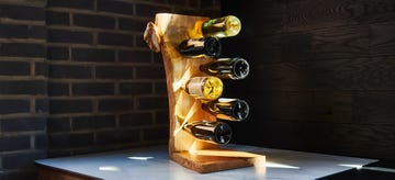 diy wooden wine rack