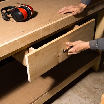 opening drawer of diy workbench opening drawer of diy workbench
