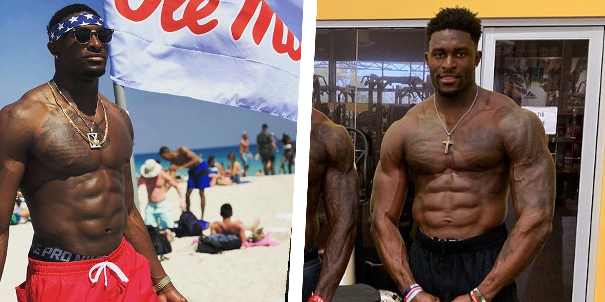 This American Football Player Has 1.9% Body Fat, But Is it Healthy?