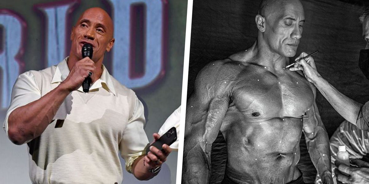 Dwayne Johnson explains why he doesn't have six-pack abs