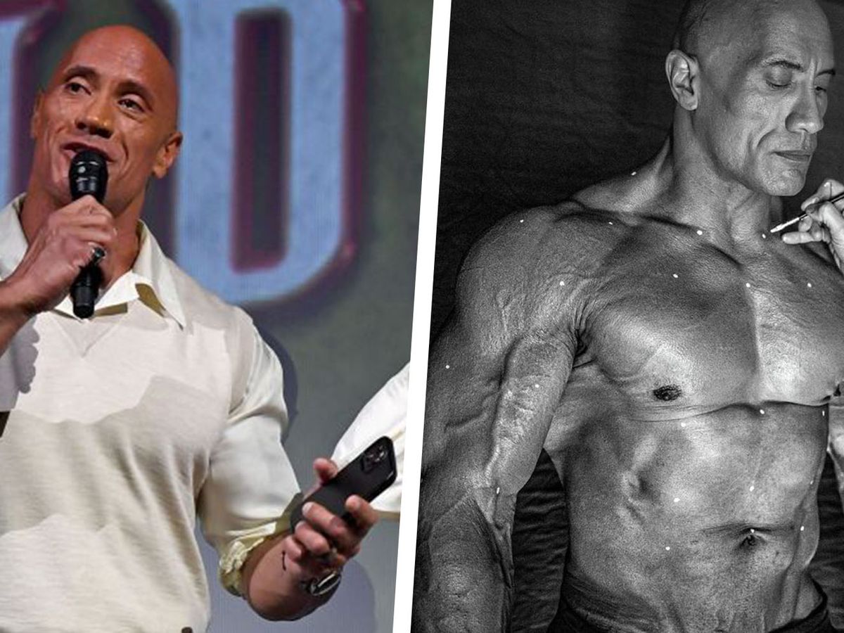 Why can't Dwayne The Rock Johnson have six-pack abs?