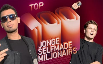 afrojack en martin garrix staan weer in de top 100 jonge selfmade miljonairs