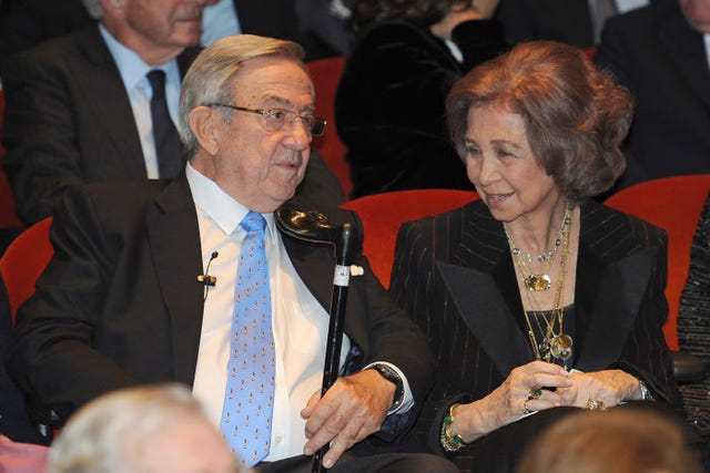 reina sofia y rey constantino