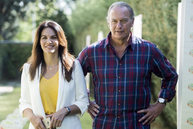 la venezolana y el cantante cuando eran pareja