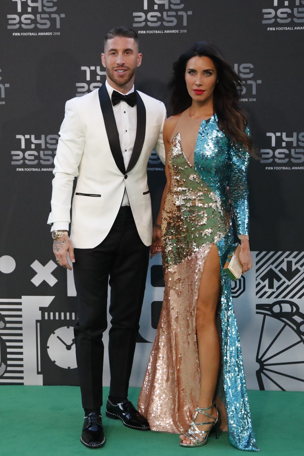 Sergio Ramos y Pilar Rubio