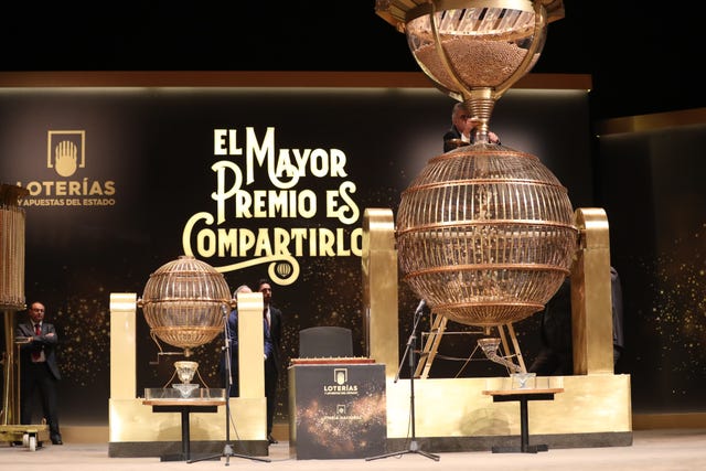 annual spanish christmas lottery raffle, in madrid, on saturday 22th, december 2018