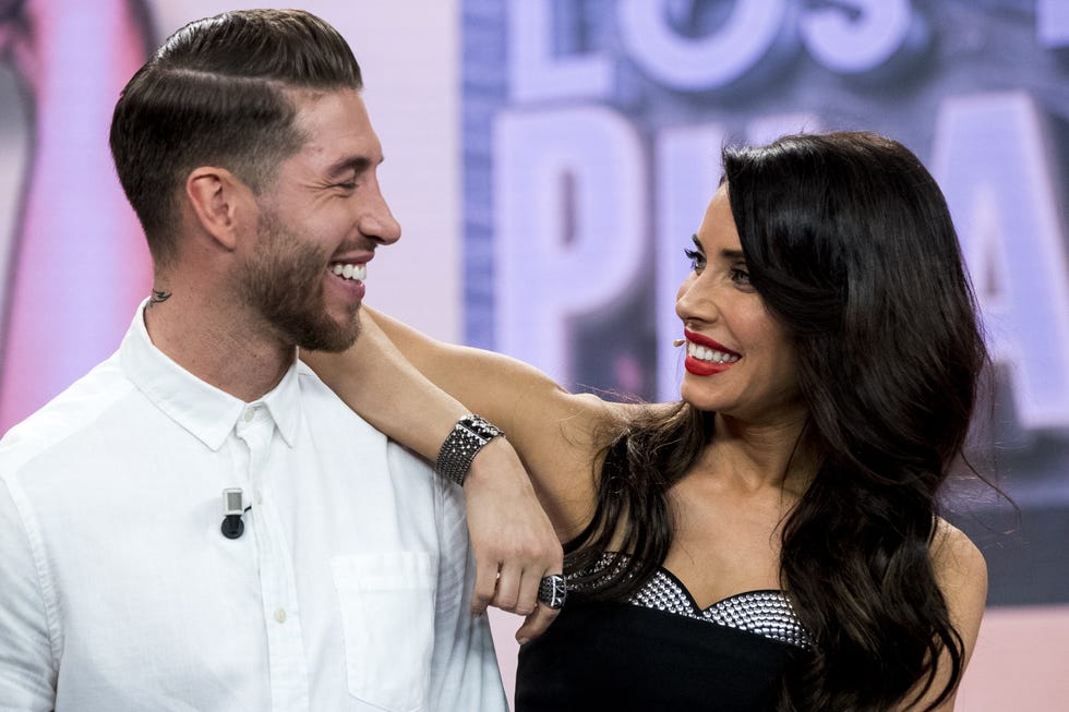 Sergio Ramos y Pilar Rubio