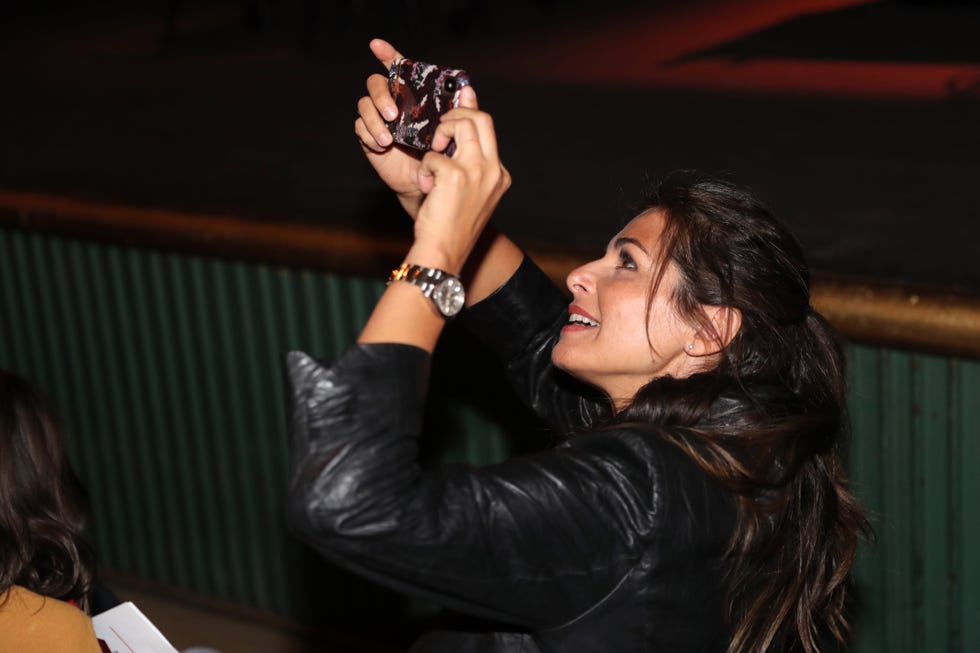 Arm, Fun, Hand, Textile, Leather, Photography, Long hair, Performance, Black hair, Brown hair, 
