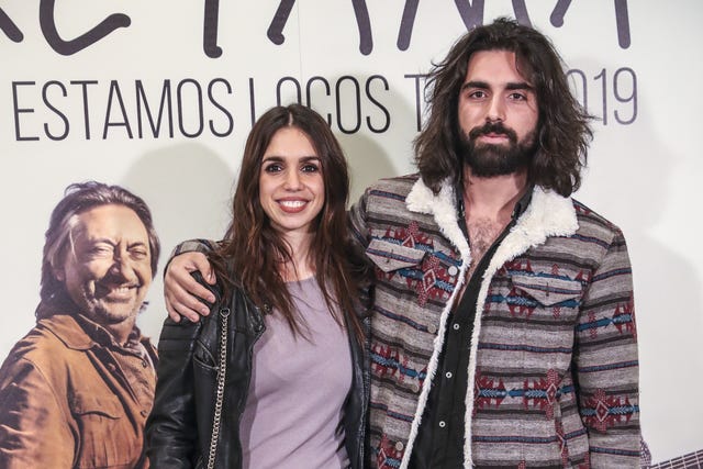 Elena Furiase y Guillermo Furiase en el concierto de Ketama