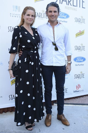 Fashion, Fashion design, Event, Design, Dress, Premiere, Pattern, Polka dot, Carpet, Award, 