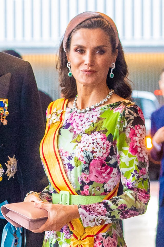 Letizia en su visita a Japón