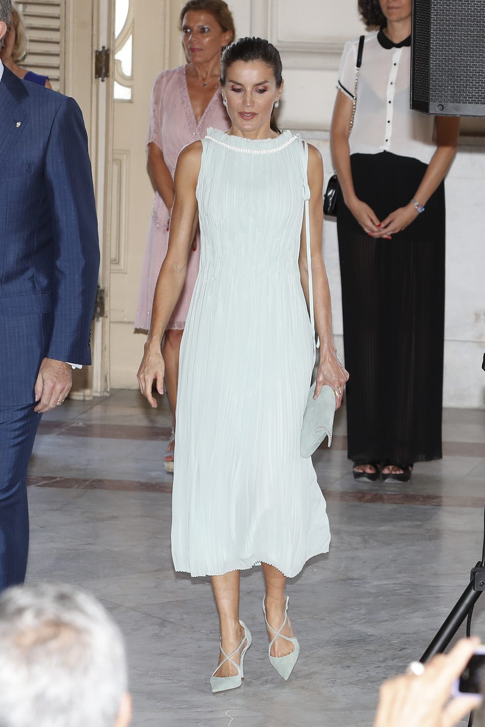 La reina Letizia en su viaje a Cuba