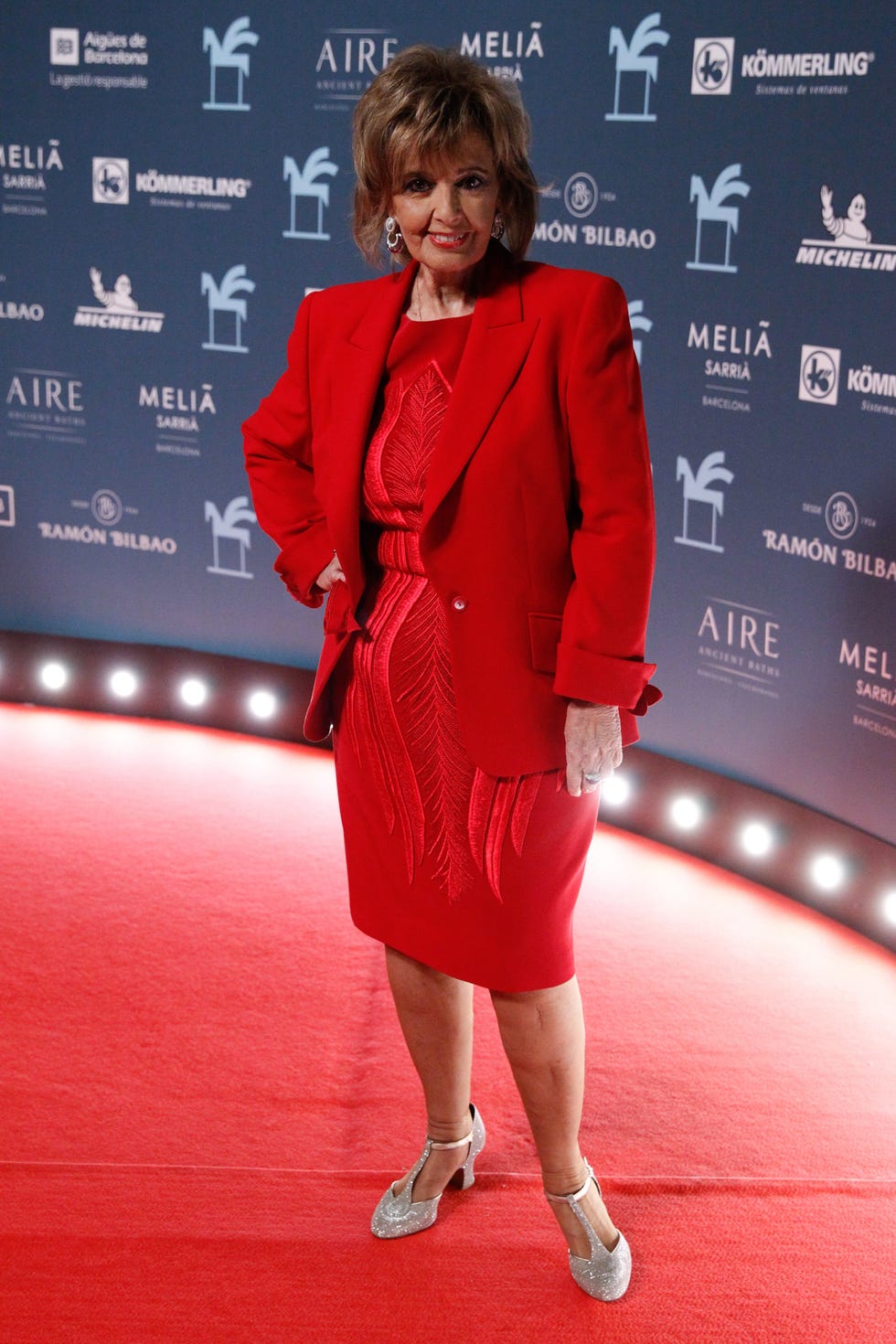 María Teresa Campos acude a los Premios Ondas