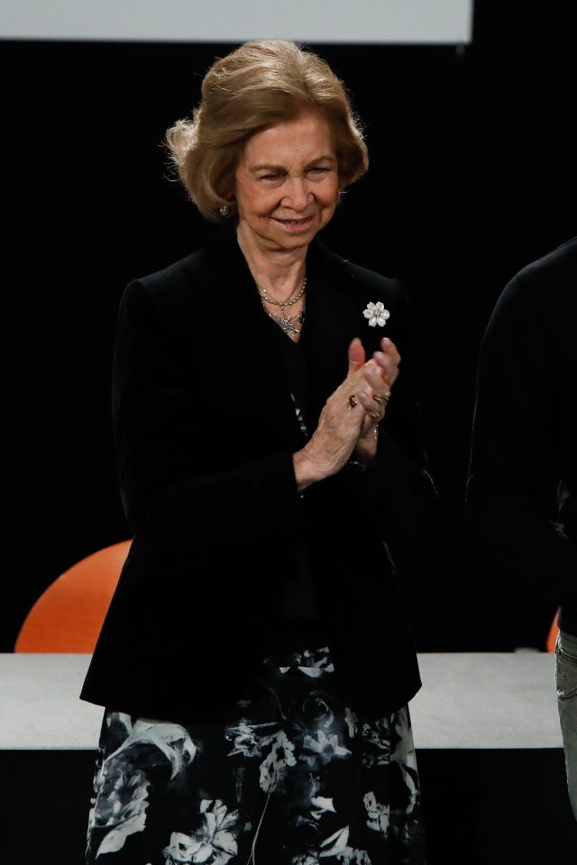 Doña Sofía preside la 55 edición de la entrega del Premio Reina Sofía de Pintura y Escultura
